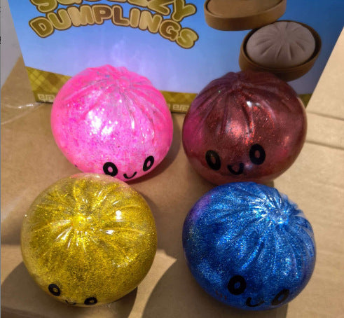 Realistic Squishy Bun Stress Relief Toy