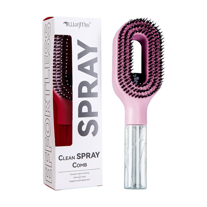 Multifunctional Hair Spray Comb with Fine Mist