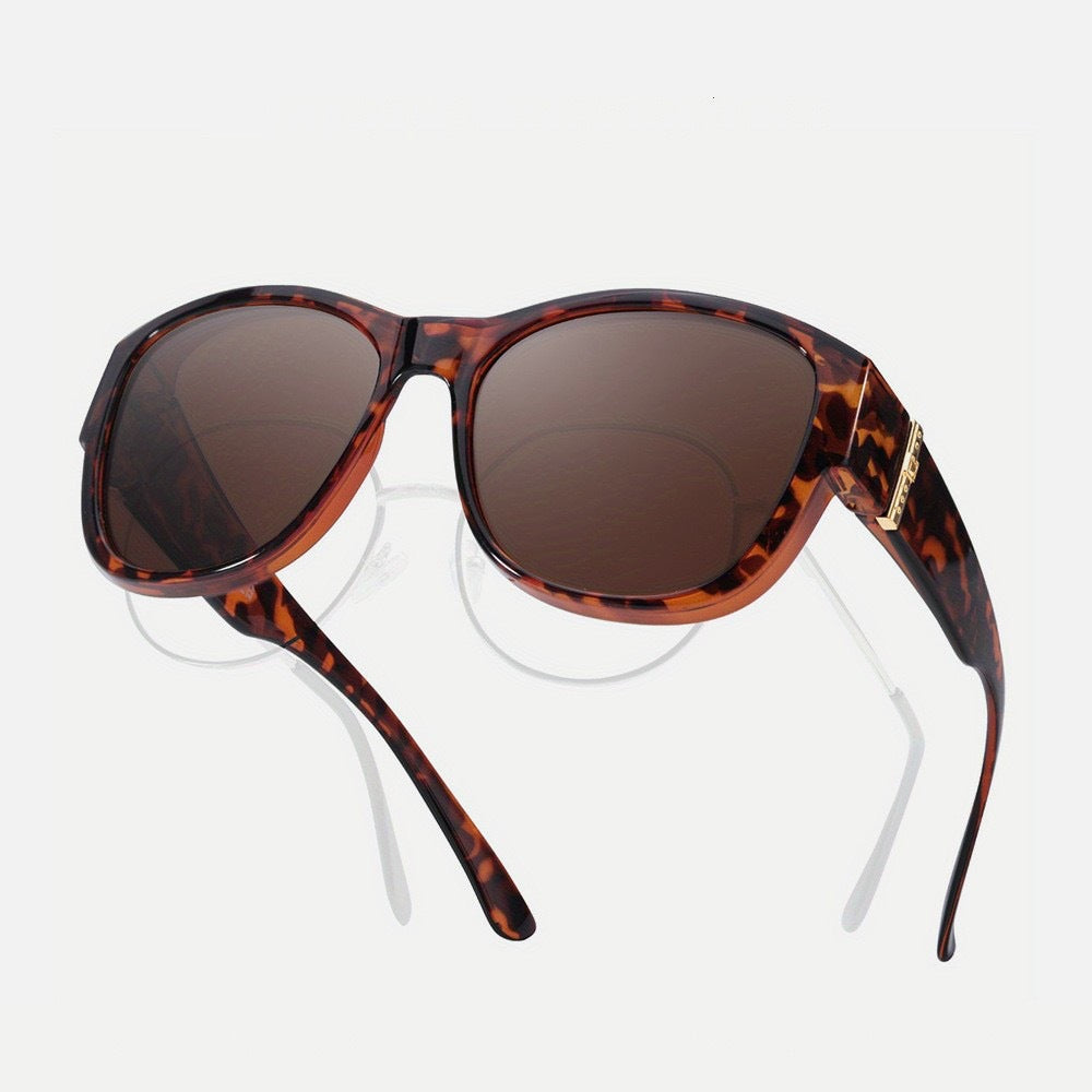 UV-protective driving sunglasses