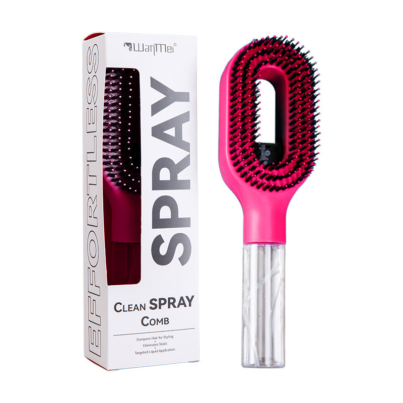 Multifunctional Hair Spray Comb with Fine Mist