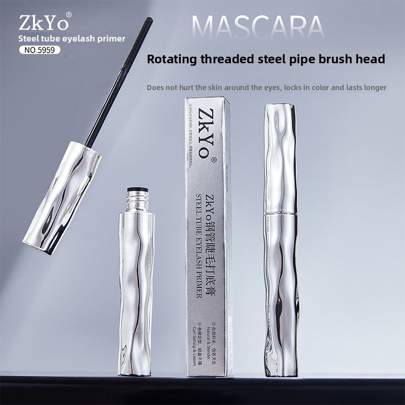 Steel Tube Eyelash Primer Long-Lasting Curling Mascara