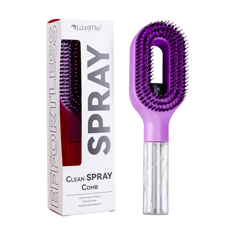 Multifunctional Hair Spray Comb with Fine Mist