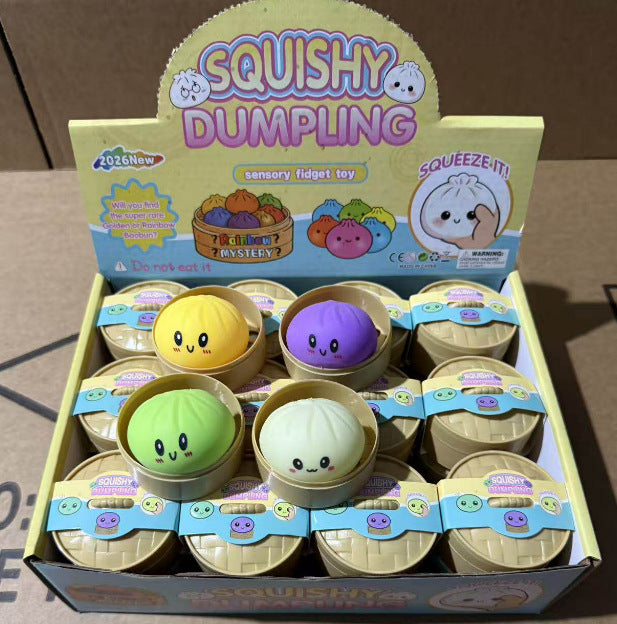 Realistic Squishy Bun Stress Relief Toy
