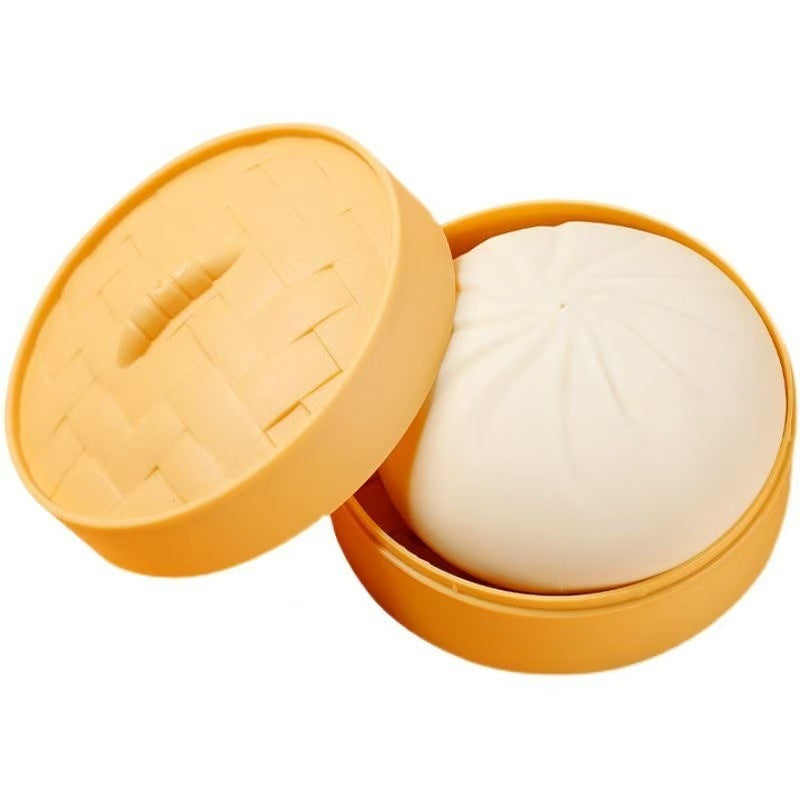 Realistic Squishy Bun Stress Relief Toy