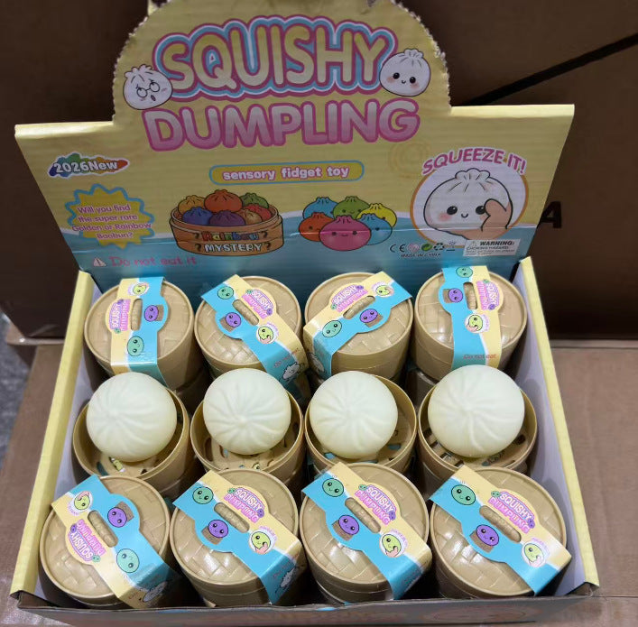 Realistic Squishy Bun Stress Relief Toy